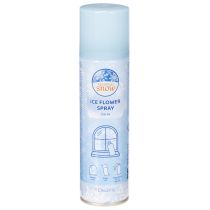 Prodotto Spray decorativo Ice Flower per finestre e decorazioni invernali su vetro 150 ml