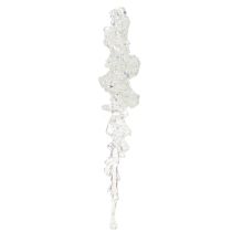 Prodotto Decorazione per albero di ghiaccioli con glitter, decorazione invernale 17,5 cm, 4 pezzi