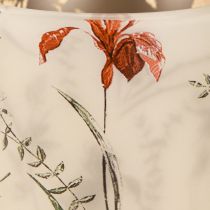 Prodotto Elegante portacandele con motivo floreale per un design armonioso della stanza, 12,5 cm, 2 pezzi