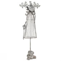 Prodotto Angelo decorazione in metallo decorazione da tavolo vintage su base H67cm