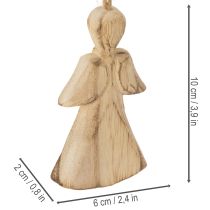 Prodotto Statuette di angelo da appendere all'albero di Natale, 10 cm, 12 pezzi