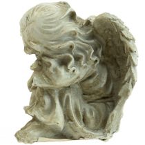 Prodotto Angelo da tomba Crema Angelo da tomba Angelo dormiente 6×5,5×8cm