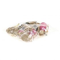 Prodotto Angeli in legno da appendere grigio, rosa 7,5 cm 6 pz