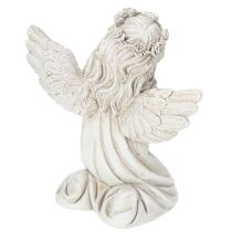 Prodotto Statuetta di angelo in preghiera, decorazione tombale, seduto, 13 cm, 2 pezzi