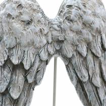 Prodotto Spina decorativa ali d'angelo 10 cm 3 pz