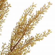 Ramo decorativo di erica, giallo erica, marrone H50cm