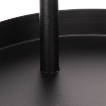 Prodotto Vassoio decorativo rotondo a due livelli in metallo, 58 cm