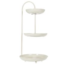 Prodotto Decorazione da tavolo a tre livelli, ideale per soggiorni, occasioni speciali, matrimoni, 55 cm