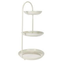 Prodotto Decorazione da tavolo a tre livelli, ideale per soggiorni, occasioni speciali, matrimoni, 55 cm