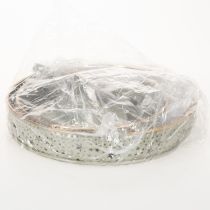Prodotto Vassoio da portata decorativo a più livelli con manico, motivo a stella, 49 cm