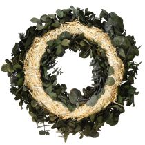 Prodotto Corona di eucalipto naturale Ø35cm decorazione profumata stabilizzata