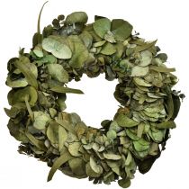 Ghirlanda di eucalipto naturale Ghirlanda di eucalipto stabilizzato Ø35cm