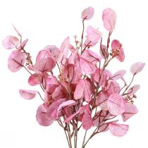 Prodotto Ramo di eucalipto glitter eucalipto rosa artificiale 65 cm 3 pezzi