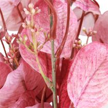 Prodotto Ramo di eucalipto glitter eucalipto rosa artificiale 65 cm 3 pezzi