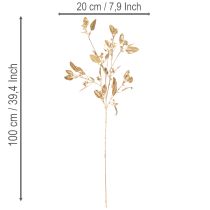 Prodotto Ramo di eucalipto artificiale, ramo decorativo per vaso, 100 cm