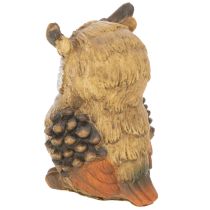 Prodotto Statuetta di gufo, piccolo gufo seduto, decorazione, 11 cm