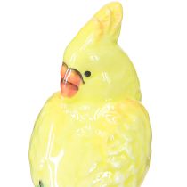 Prodotto Portacandele esotico in ceramica uccelli dipinti a mano H14,5cm 2 pezzi