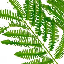 Foglie di felce verde, foglie di felce 3 su ramo, Milkweed L96cm