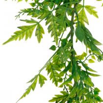 Ghirlanda artificiale per piante pensili verde 150 cm