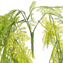 Prodotto Pianta artificiale di felce sospesa, elemento decorativo per interni, accenti moderni, 80 cm