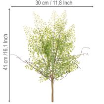 Prodotto Ramo artificiale di Ruscus verde per decorazioni floreali, 41 cm