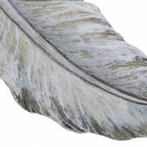 Prodotto Piuma decorativa tombale 18 cm x 6,5 cm 4 pz