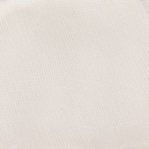 Prodotto Nastro decorativo bianco soffice, rotolo in pelliccia sintetica, 10x140 cm, 3 pezzi