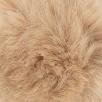 Prodotto Pompon decorativi da appendere, palla di pelo soffice, 7 cm, 6 pezzi