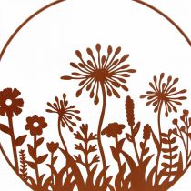 Prodotto Decorazione per finestra decorazione da appendere a molla decorazione fiori in metallo Ø30cm 2 pz
