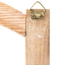 Prodotto Cornice per finestra in legno come decorazione da parete, 100 cm