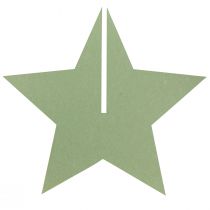 Prodotto Stella decorativa in feltro da posizionare Decorazione natalizia in feltro verde H62cm