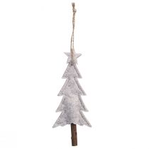 Prodotto Decorazioni natalizie in feltro per l'albero di Natale, beige/crema, 17 cm, set da 6, decorazioni natalizie