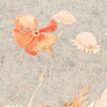 Prodotto Tovagliette in feltro con motivo floreale – tovagliette eleganti per la decorazione naturale della tavola 45x35cm 2 pezzi