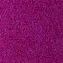 Prodotto Nastro di feltro di lana, fucsia, 15 cm x 5 m, per decorazioni e lavori artigianali
