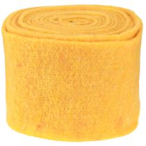 Prodotto Nastro in feltro 15 cm x 5 m giallo