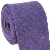 Prodotto Nastro in feltro 15 cm x 5 m viola