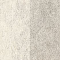 Prodotto Nastro in feltro 15cm x 5m bicolore grigio, bianco