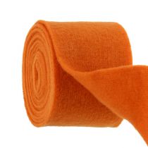 Prodotto Nastro in feltro 15 cm x 5 m arancione