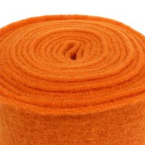Prodotto Nastro in feltro 15 cm x 5 m arancione
