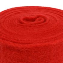 Prodotto Nastro in feltro 15 cm x 5 m rosso