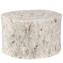 Prodotto Nastro in feltro grigio 15cm 5m