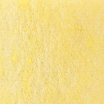 Prodotto Nastro in feltro giallo chiaro 15 cm 5 m