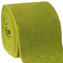 Prodotto Nastro in feltro verde muschio 15cm 5m