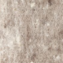 Prodotto Nastro in feltro, nastro adesivo grigio-naturale 15 cm 5 m