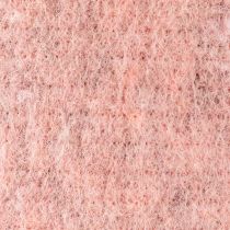 Prodotto Nastro in feltro bicolore, nastro in feltro di lana rosa rosso 7,5 cm 5 m