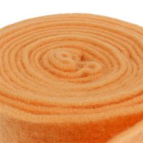 Nastro in feltro 7,5 cm 5 m arancione chiaro