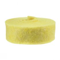 Prodotto Nastro in feltro giallo chiaro 7,5 cm 5 m