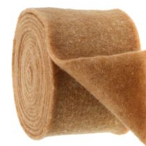 Nastro in feltro natura 15cm 5m