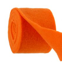 Nastro in feltro arancione 15cm 5m