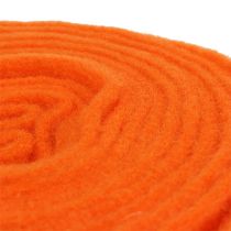 Nastro in feltro arancione 15cm 5m